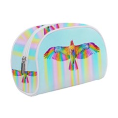 Rainbow Bird Makeup Case (small) by Sparkle