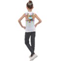 Rainbow Bird Kids  Sleeveless Hoodie View2