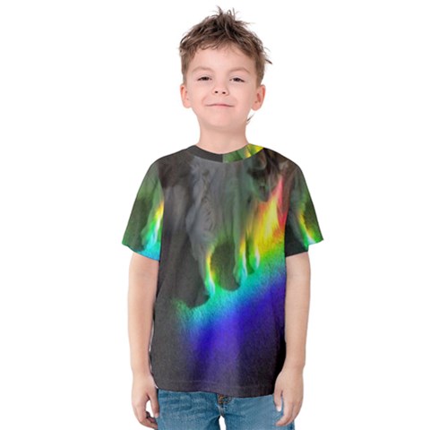 Rainbowcat Kids  Cotton Tee by Sparkle