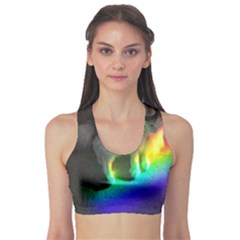 Rainbowcat Sports Bra by Sparkle