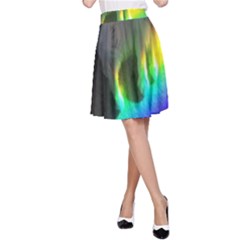 Rainbowcat A-line Skirt by Sparkle