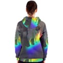 Rainbowcat Women s Zipper Hoodie View2