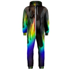 Rainbowcat Hooded Jumpsuit (men)  by Sparkle