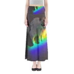 Rainbowcat Full Length Maxi Skirt by Sparkle