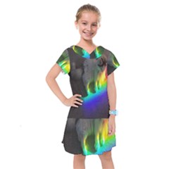 Rainbowcat Kids  Drop Waist Dress by Sparkle