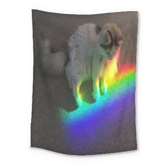 Rainbowcat Medium Tapestry by Sparkle