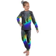 Rainbowcat Kids  Long Sleeve Set  by Sparkle