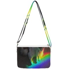 Rainbowcat Double Gusset Crossbody Bag by Sparkle