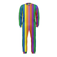 Colorful Spongestrips Onepiece Jumpsuit (kids) by Sparkle