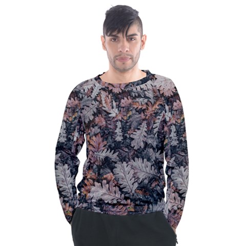 Autumn Leafs Men s Long Sleeve Raglan Tee by Sparkle