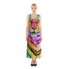 Rainbowtiger Sleeveless Maxi Dress by Sparkle