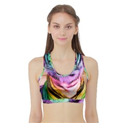 Rainbowtiger Sports Bra With Border by Sparkle