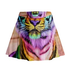 Rainbowtiger Mini Flare Skirt by Sparkle