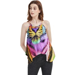 Rainbowtiger Flowy Camisole Tank Top by Sparkle