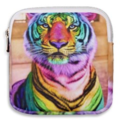 Rainbowtiger Mini Square Pouch by Sparkle