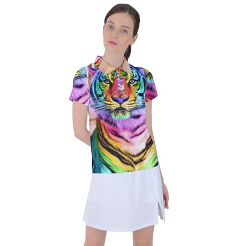 Rainbowtiger Women s Polo Tee by Sparkle