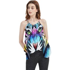 Butterflytiger Flowy Camisole Tank Top by Sparkle