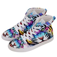 Butterflytiger Women s Hi-top Skate Sneakers by Sparkle