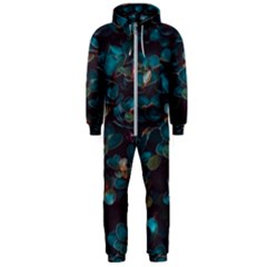 Realeafs Pattern Hooded Jumpsuit (men)  by Sparkle