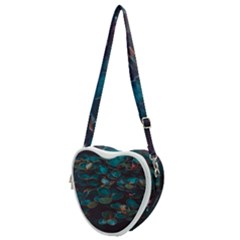 Realeafs Pattern Heart Shoulder Bag by Sparkle