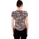 Realflowers Crew Neck Crop Top View2