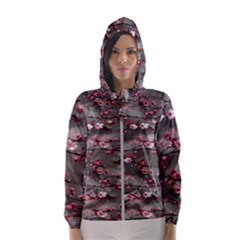 Realflowers Women s Hooded Windbreaker by Sparkle