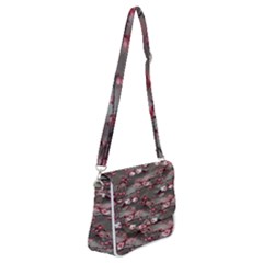 Realflowers Shoulder Bag With Back Zipper by Sparkle