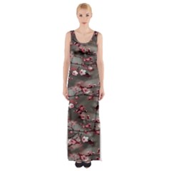 Realflowers Thigh Split Maxi Dress by Sparkle