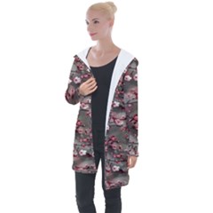 Realflowers Longline Hooded Cardigan by Sparkle