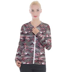 Realflowers Casual Zip Up Jacket by Sparkle