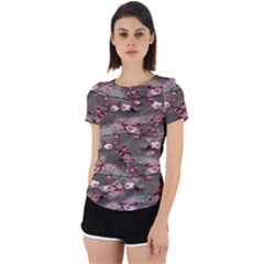 Realflowers Back Cut Out Sport Tee by Sparkle