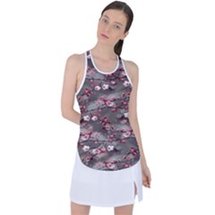 Realflowers Racer Back Mesh Tank Top by Sparkle