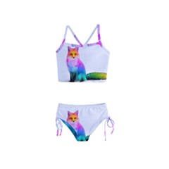 Rainbowfox Girls  Tankini Swimsuit by Sparkle