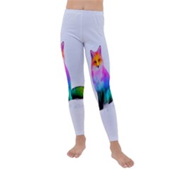 Rainbowfox Kids  Lightweight Velour Leggings by Sparkle