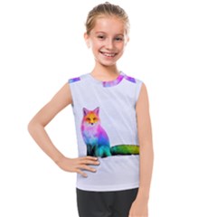 Rainbowfox Kids  Mesh Tank Top