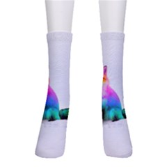 Rainbowfox Men s Crew Socks by Sparkle