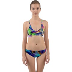 Rainbowcat Wrap Around Bikini Set by Sparkle