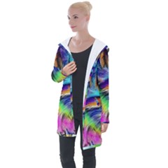 Rainbowcat Longline Hooded Cardigan by Sparkle