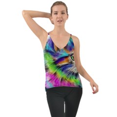 Rainbowcat Chiffon Cami by Sparkle