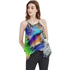 Rainbowcat Flowy Camisole Tank Top