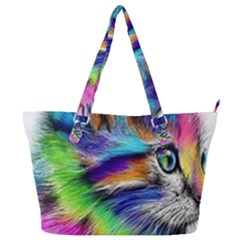 Rainbowcat Full Print Shoulder Bag by Sparkle