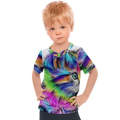 Rainbowcat Kids  Sports Tee