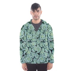 Realflowers Men s Hooded Windbreaker by Sparkle