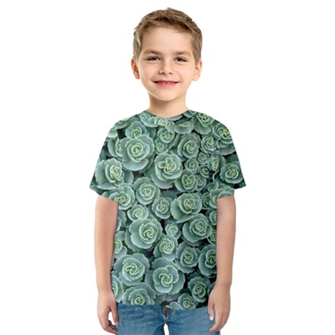 Realflowers Kids  Sport Mesh Tee by Sparkle