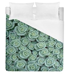 Realflowers Duvet Cover (queen Size) by Sparkle