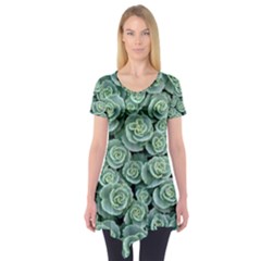 Realflowers Short Sleeve Tunic  by Sparkle