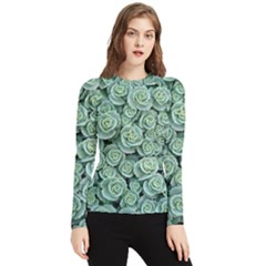 Realflowers Women s Long Sleeve Rash Guard