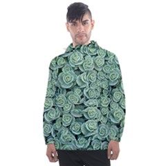 Realflowers Men s Front Pocket Pullover Windbreaker by Sparkle