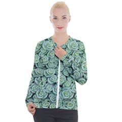 Realflowers Casual Zip Up Jacket by Sparkle