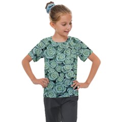 Realflowers Kids  Mesh Piece Tee